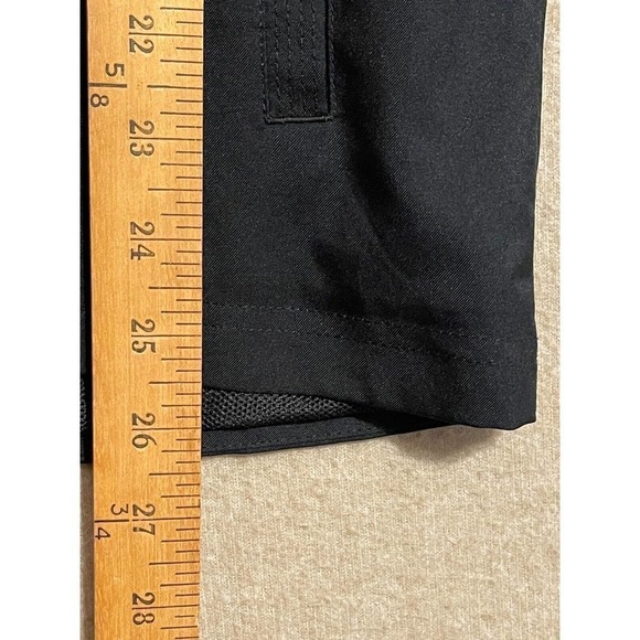 Reebok Jacket Men's Medium Black Hooded Zipper Pockets - Picture 7 of 11